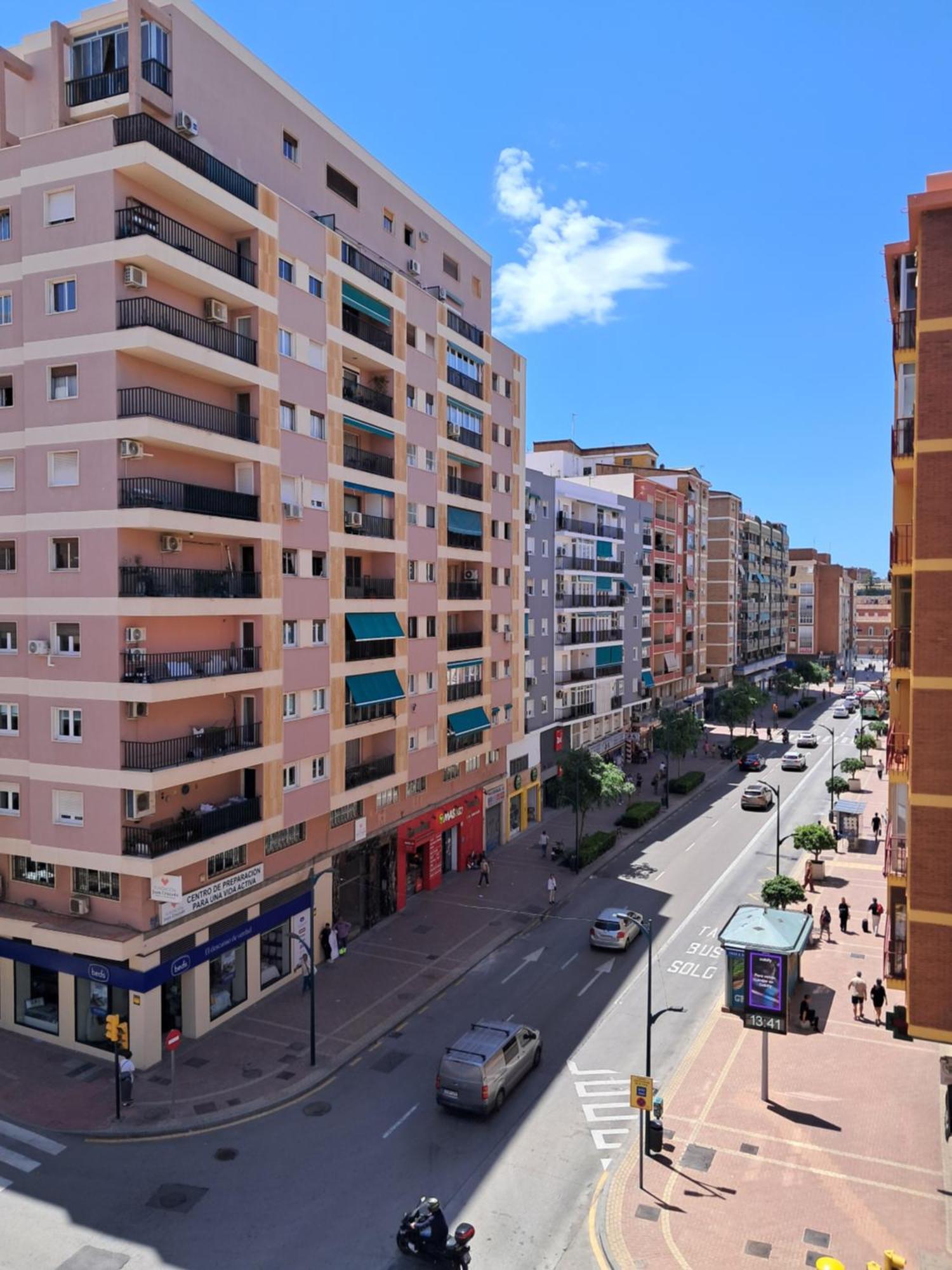 Apartamento Vacacional Cuarteles Málaga Buitenkant foto